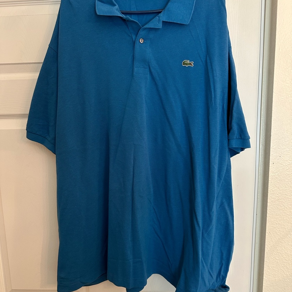Lacoste Men's Blue Polo Shirt